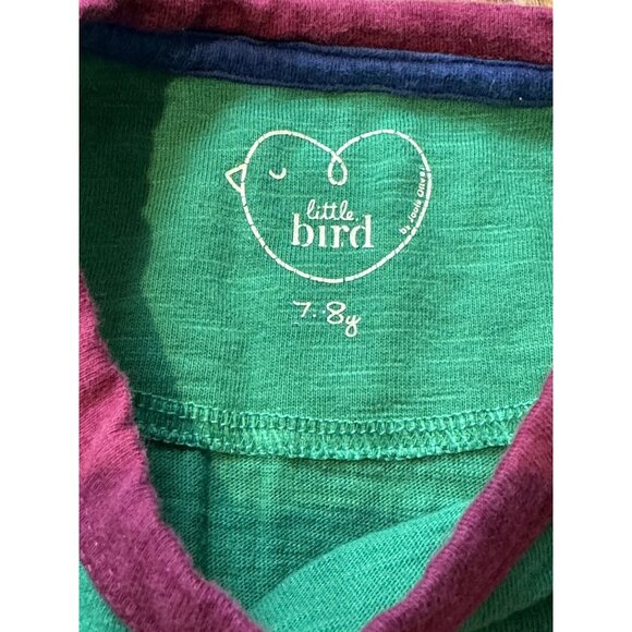 Little Bird By Jools Colour The Rainbow L/S Raglan 7-8 Years - Picture 4 of 9